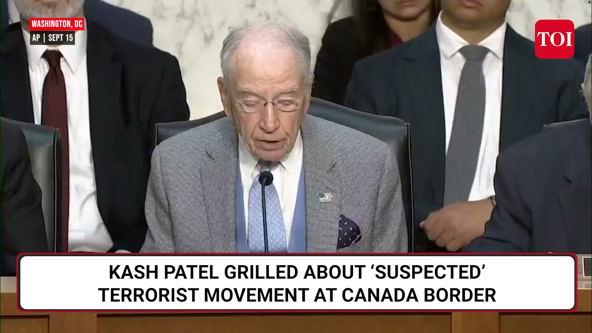 'Threat on Canada's border?': Kash Patel asked point-blank; FBI takes ...