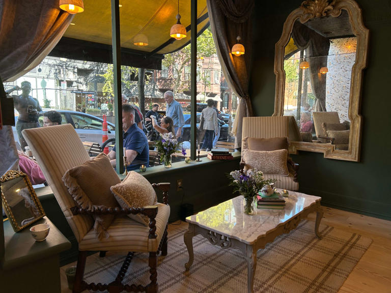 English-style tea room in Boston offers 'complete departure' from city life