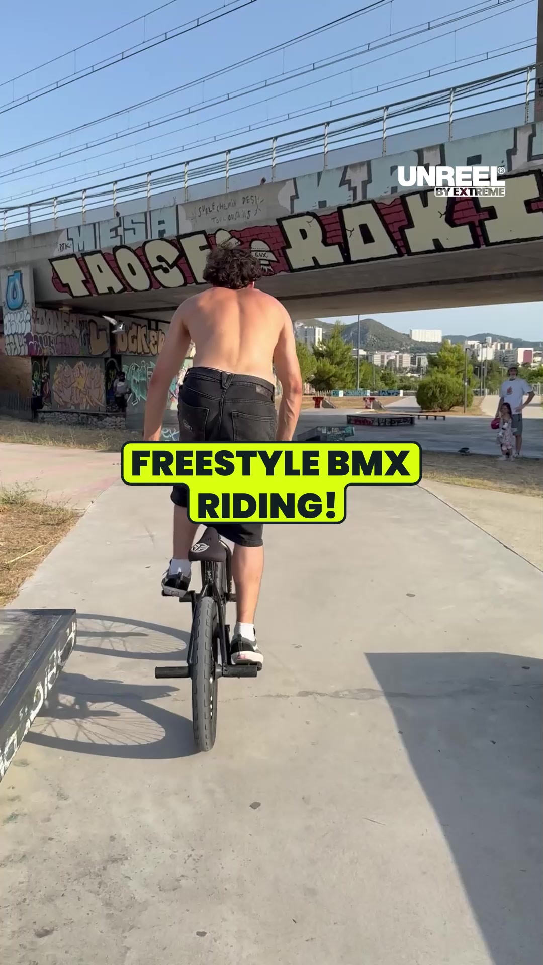 BMX street riding: Double peg grinds & nose manuals at the skatepark!
