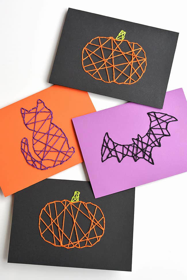 These easy crafts let kids make their own Halloween magic