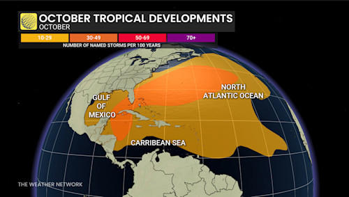 New Atlantic system could become the basin's first hurricane this season