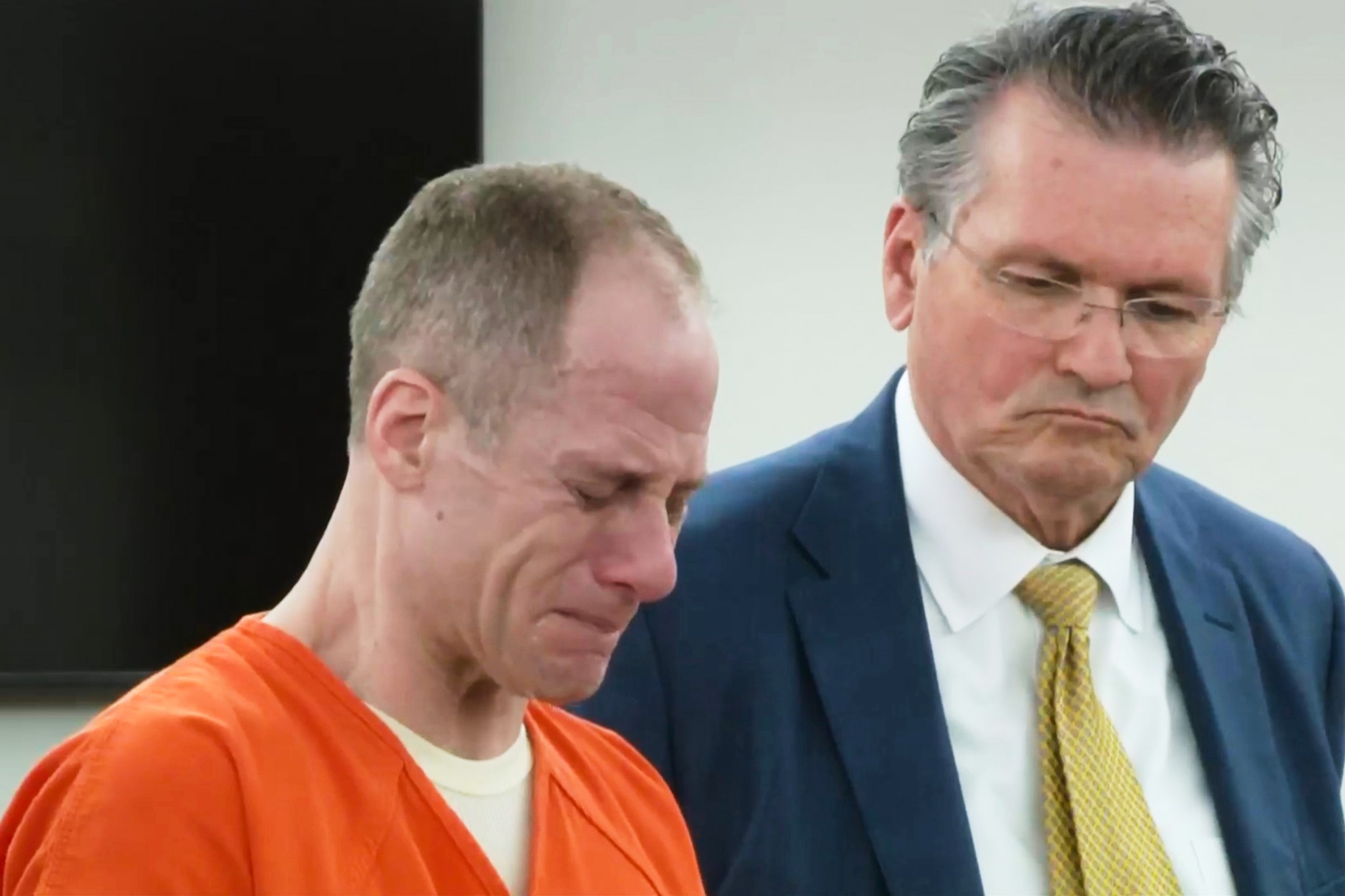 Caleb Flynn sobs in court as Ashley Flynn's mom reads daughters' letter