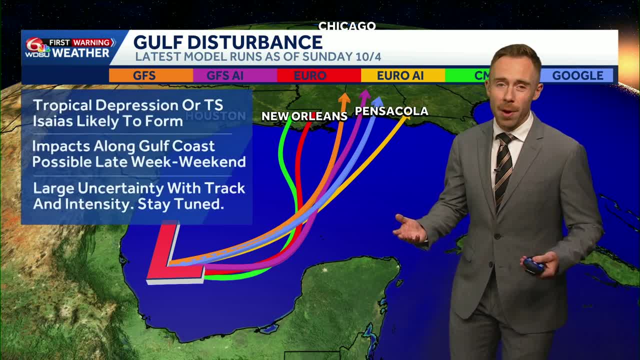 Closely monitoring Invest 92L in the southern Gulf for potential Gulf ...