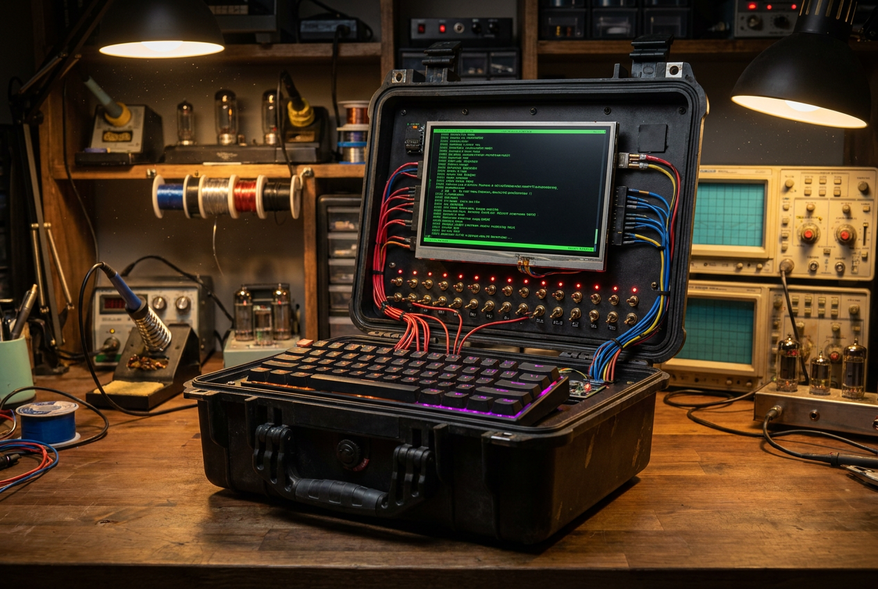 Guía completa para crear tu propio cyberdeck con Raspberry Pi