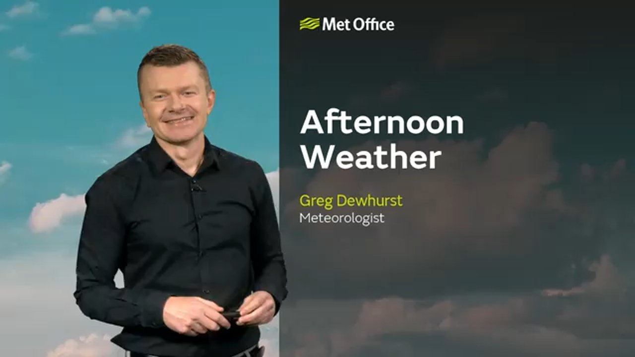 Met Office Saturday afternoon weather forecast 28/03/2026