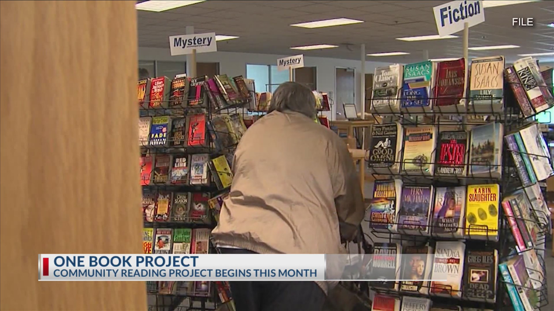 Latest at the library: One Book Project