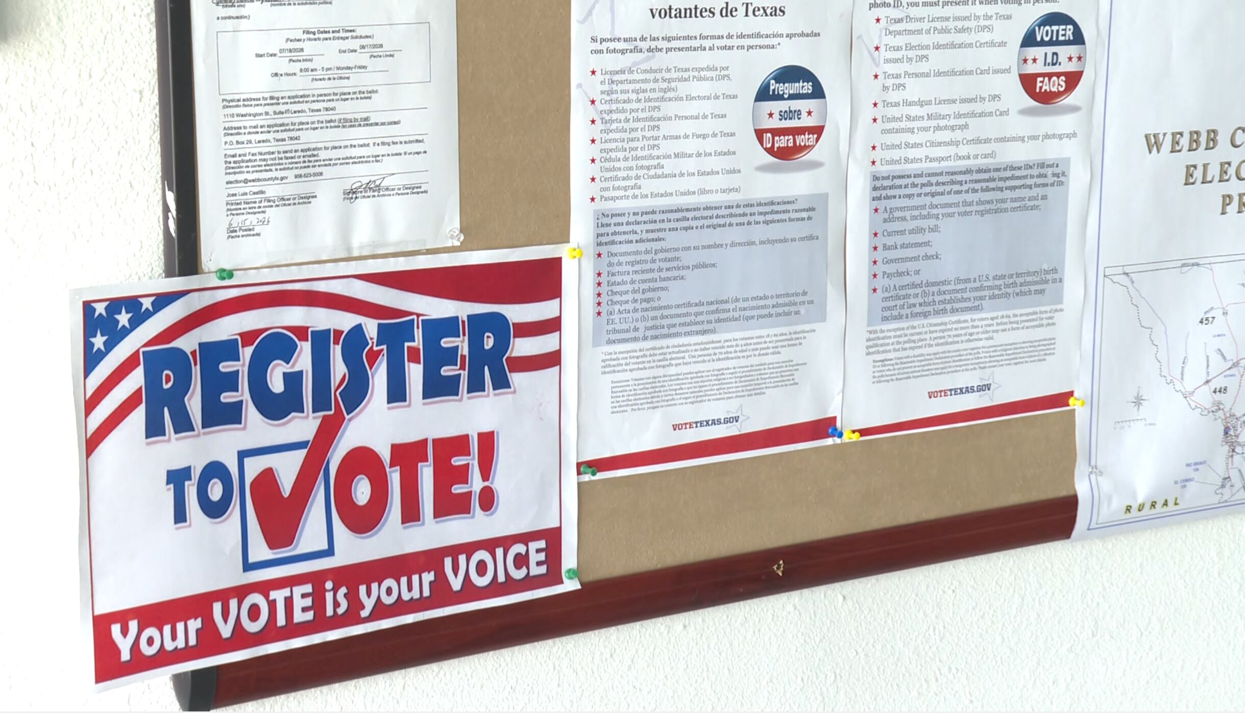 Last day to register to vote closes in Webb County