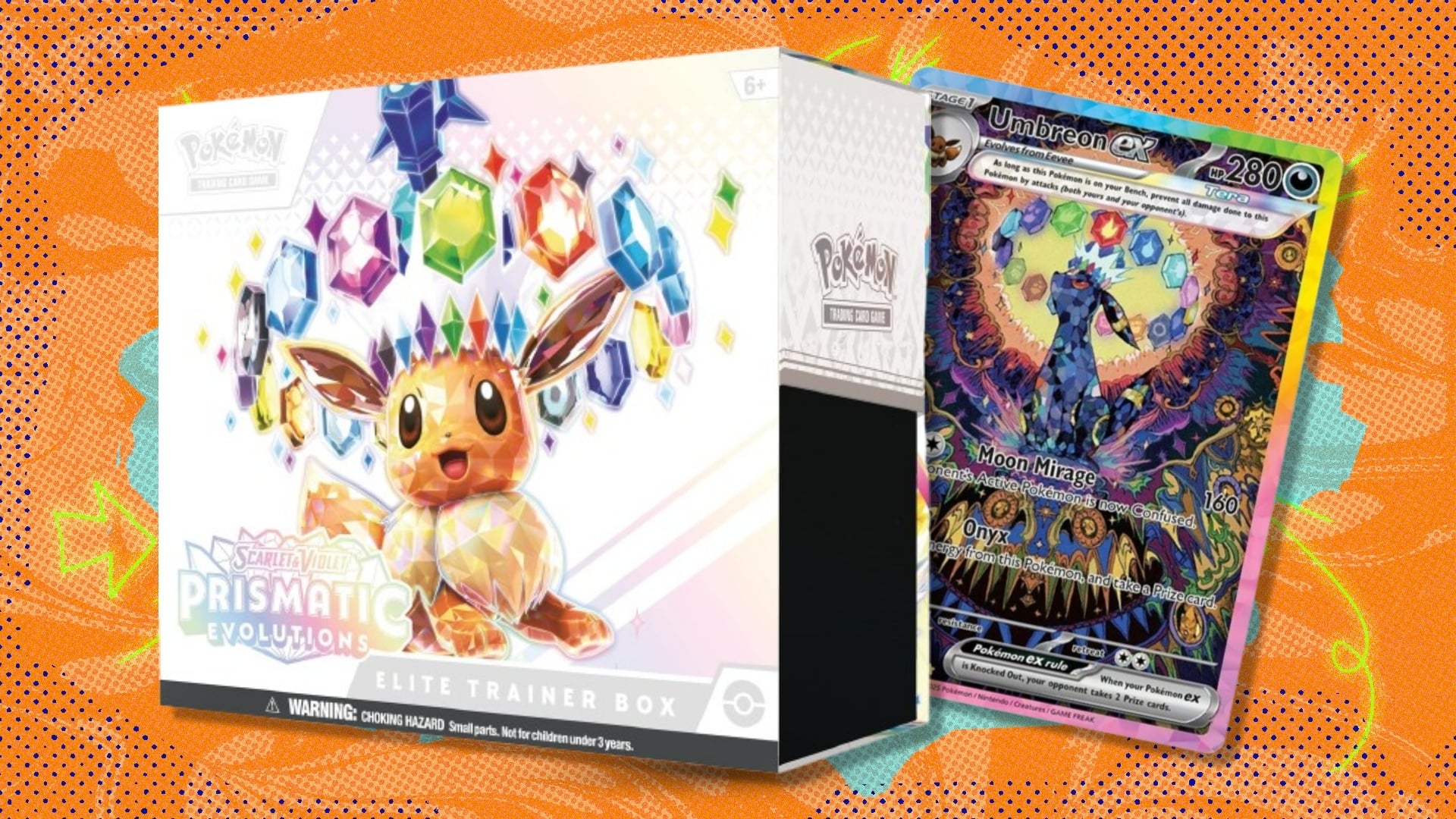 The Pokémon TCG Prismatic Evolutions Elite Trainer Box is under $175 ...