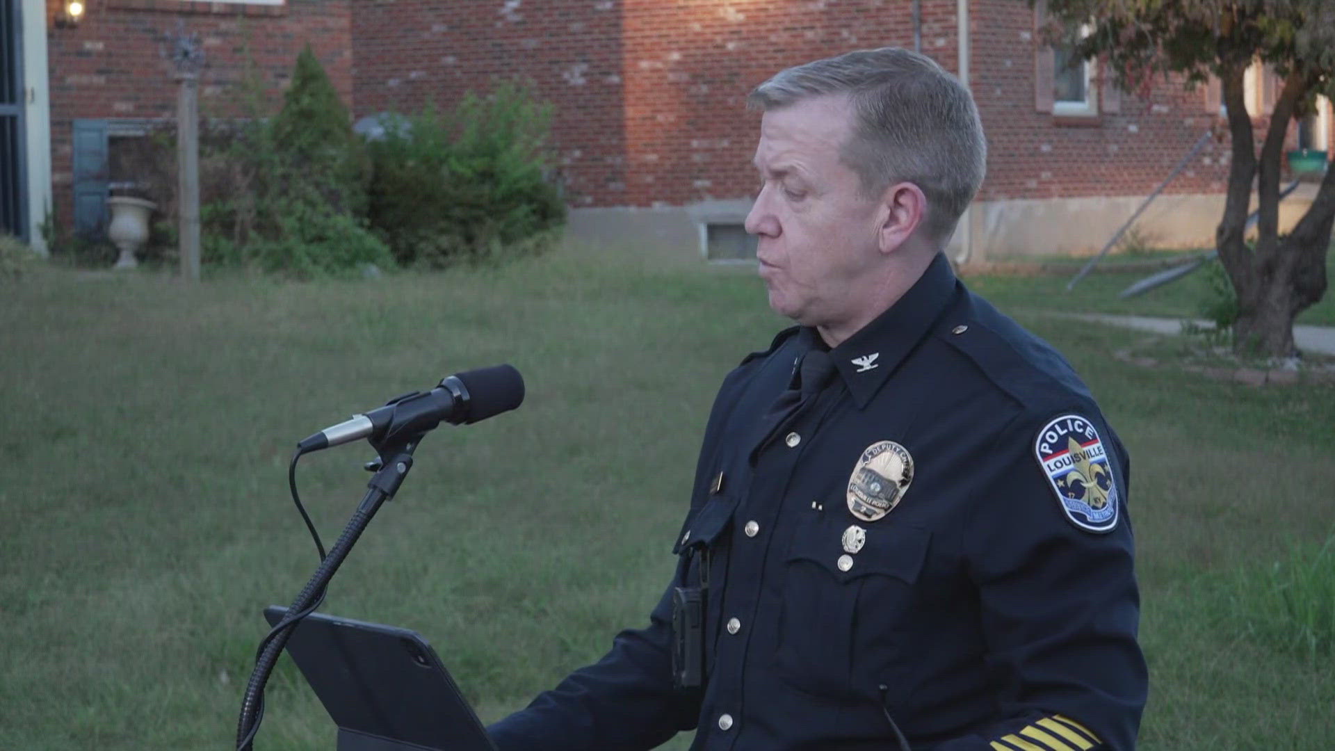 Louisville police provide update following shooting involving officer