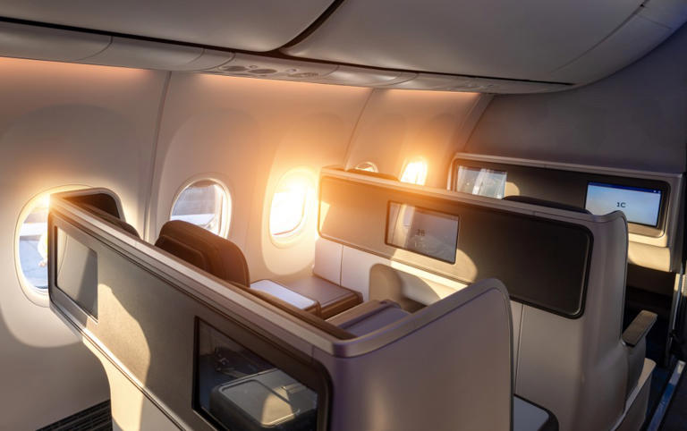 Plane passengers book first class—not ready for surprise they see in app
