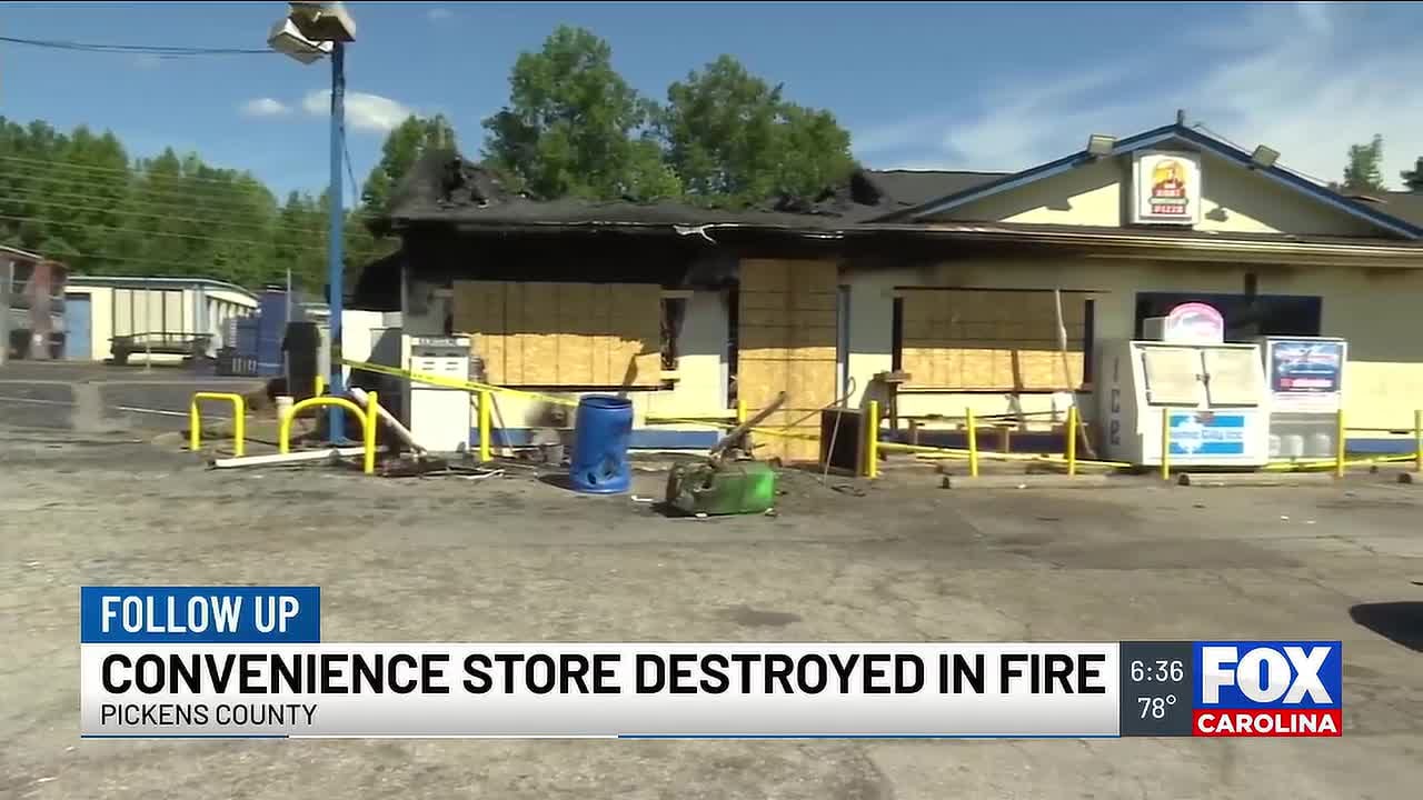 Pickens County community mourns loss of BJ's Gas and Food Mart after fire