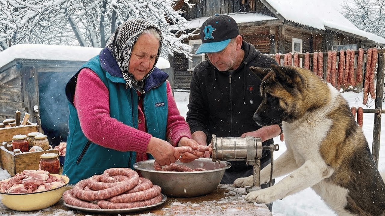 A day in the village: Grandmother’s traditional Ukrainian cooking ...