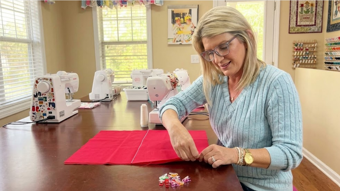 Beginner friendly envelope throw pillow sewing tutorial