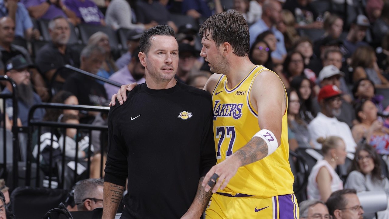 Bronny James, Luka Doncic final box score stats, highlights from Lakers ...