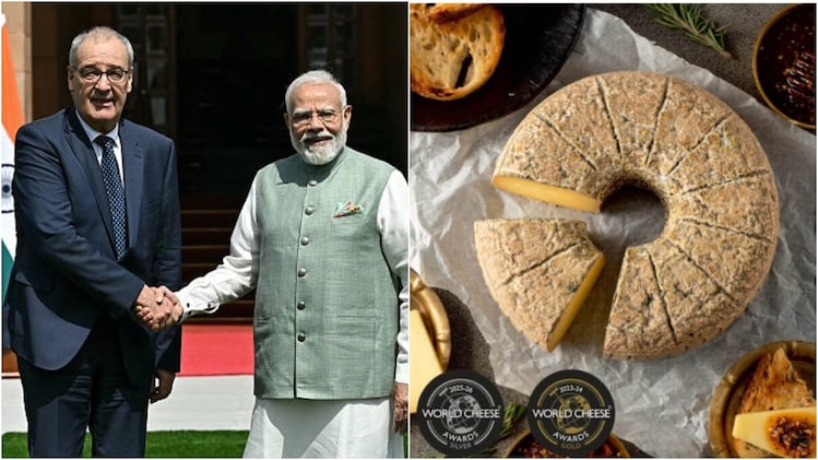 PM Modi's 'cheesy' gift to Swiss president: Why he gifted 3 Indian cheeses?