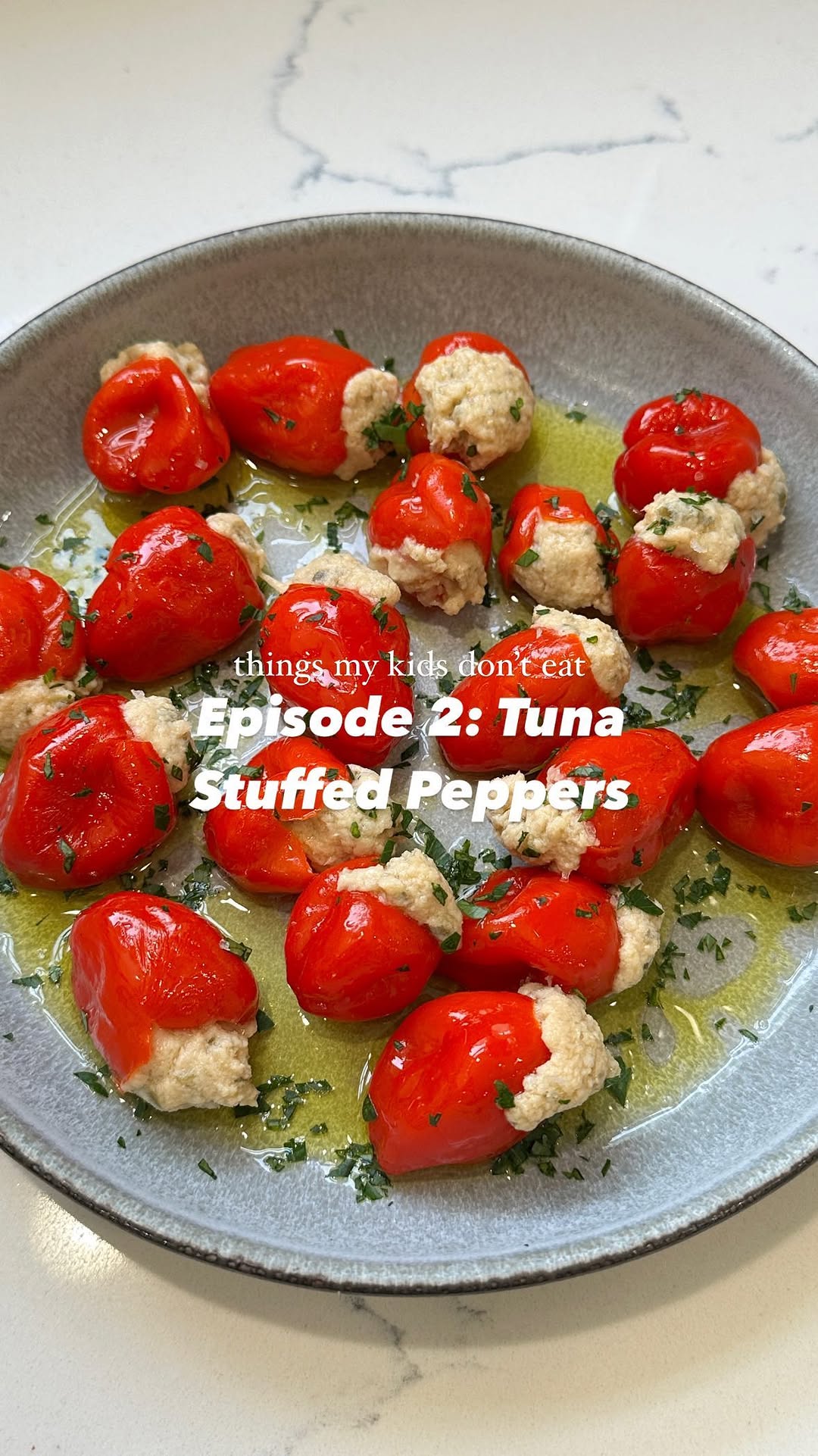 Things my kids won’t eat tuna stuffed peppers inspired by the Basque ...