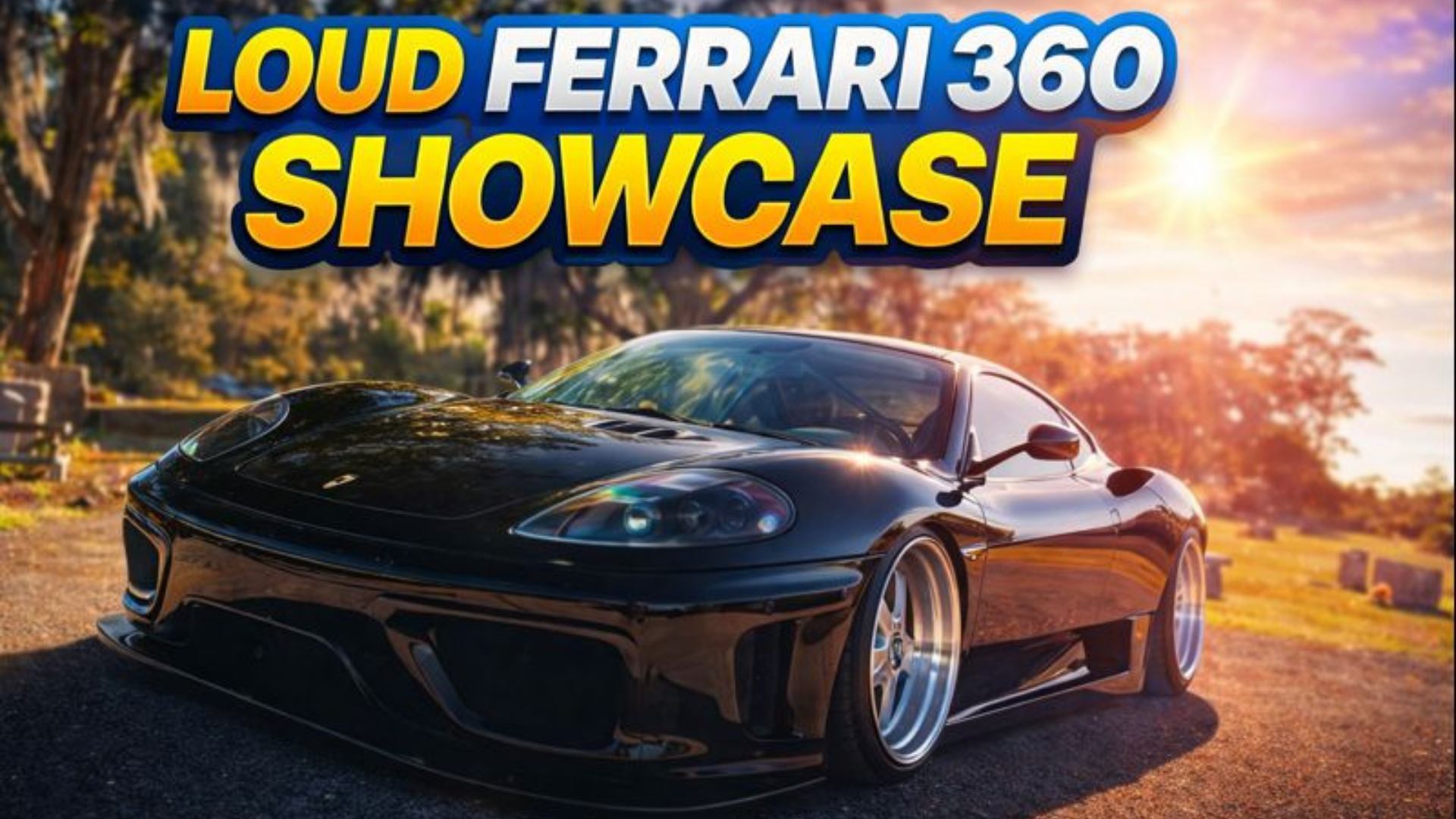 Ferrari 360 Modena bagged build showcases custom styling
