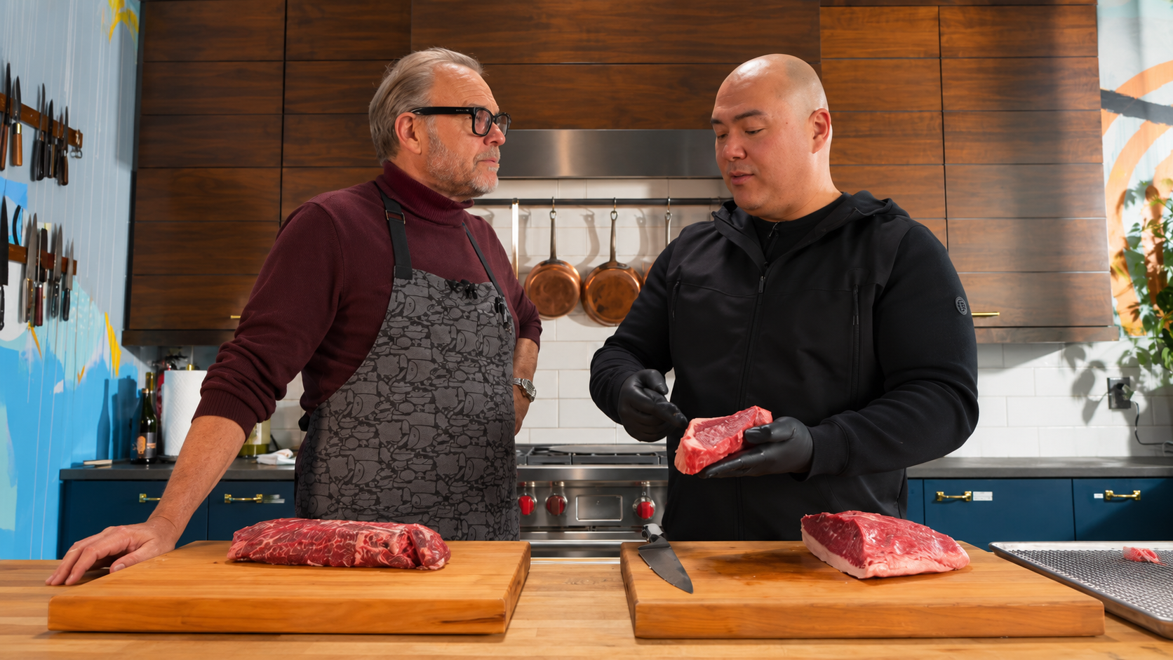 He cooked two different steaks for a famous chef… his reaction made the ...