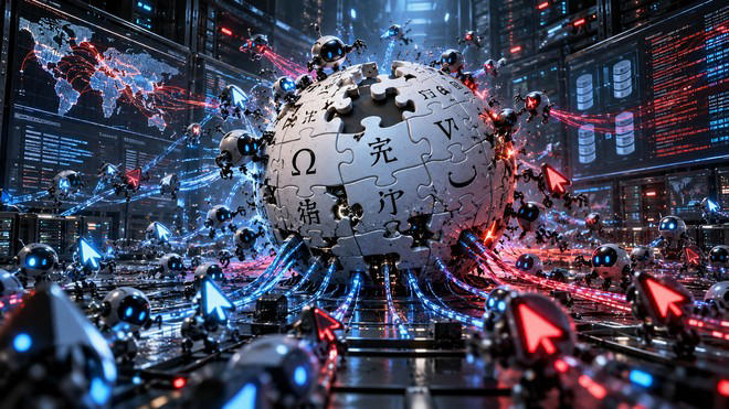 Agenti AI, ancora problemi: Wikimedia punta il dito contro OpenAI