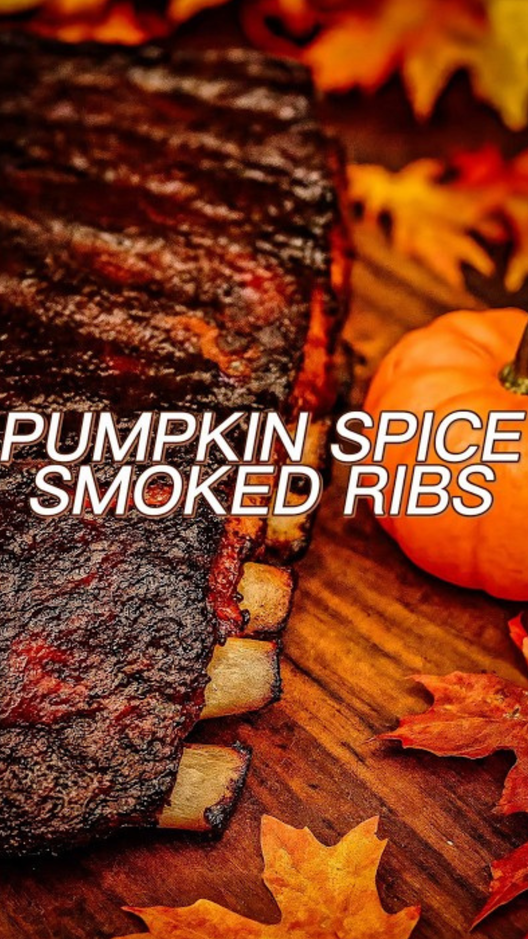 These unusual smoked ribs put a different spin on BBQ