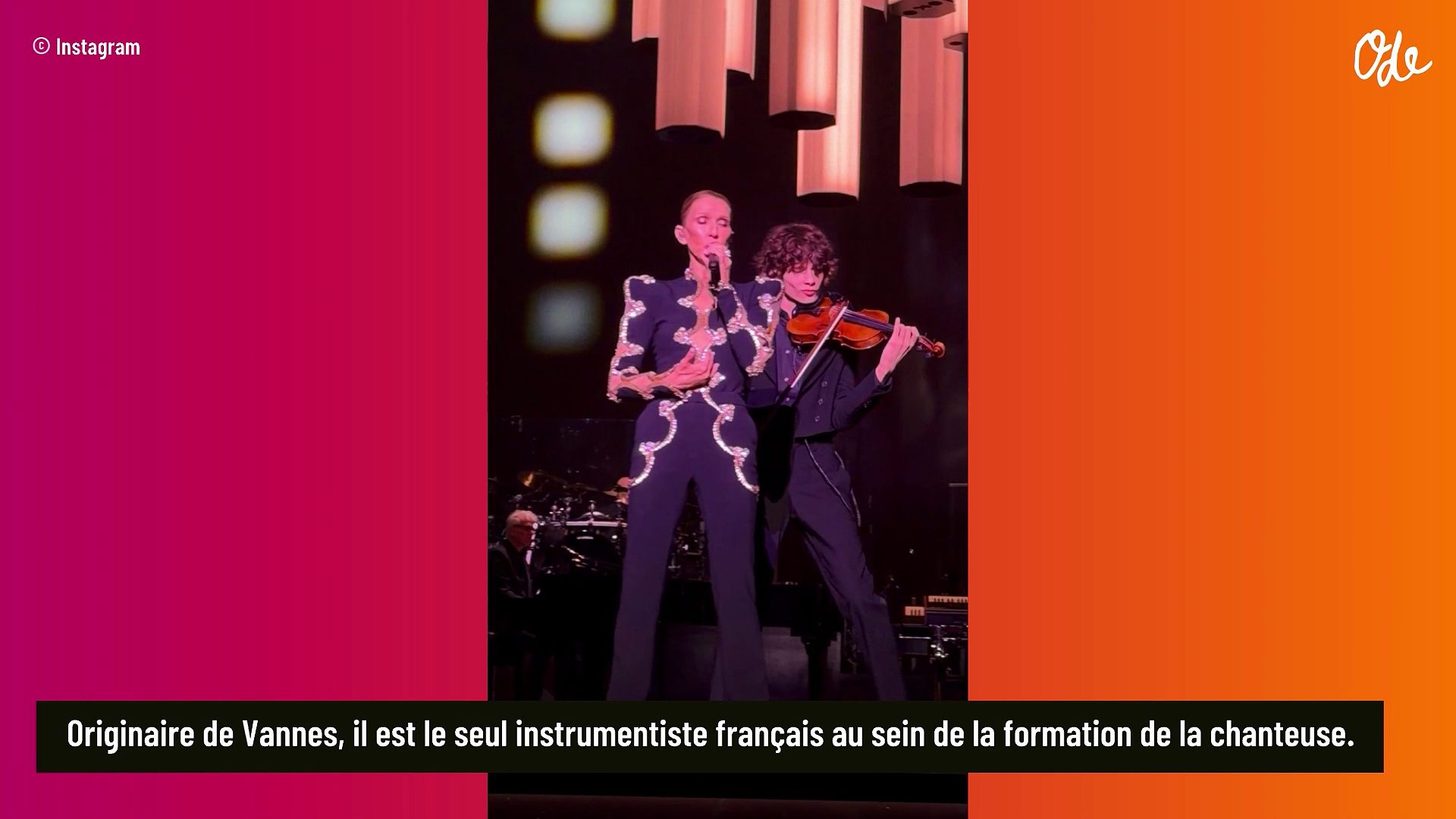 Céline Dion : à 24 ans, il est le seul Français choisi par la star pour ...