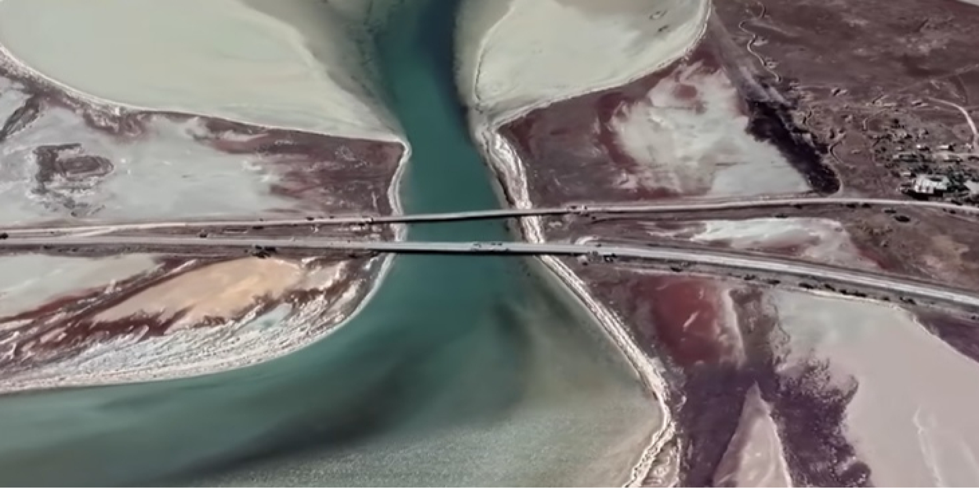 Satellite images show key Russian logistics bridge to Crimea destroyed