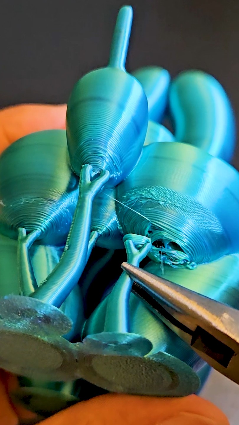 Funny 3D printed balloon dog with unexpected results