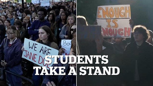 Cornell students demonstrate school's handling of Jane Doe case