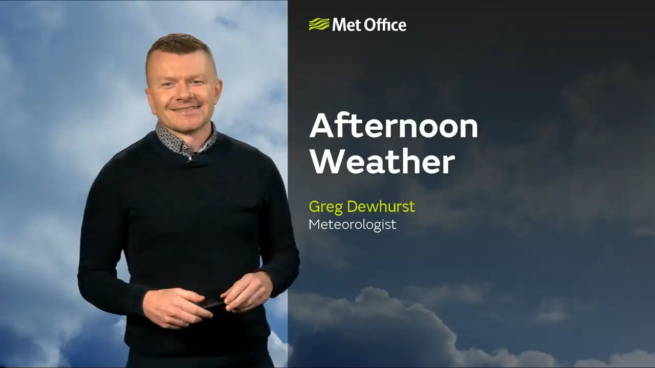Met Office Saturday afternoon weather forecast 28/02/2026