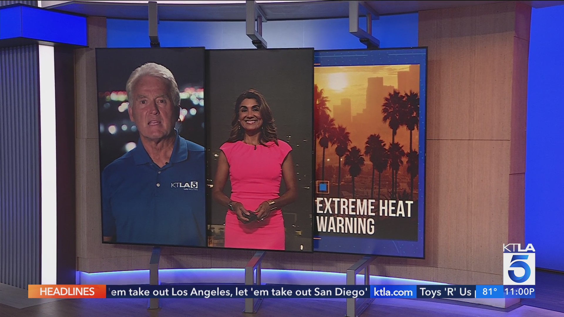 KTLA 5 News team weather coverage: Brutal heat wave claims at least one ...