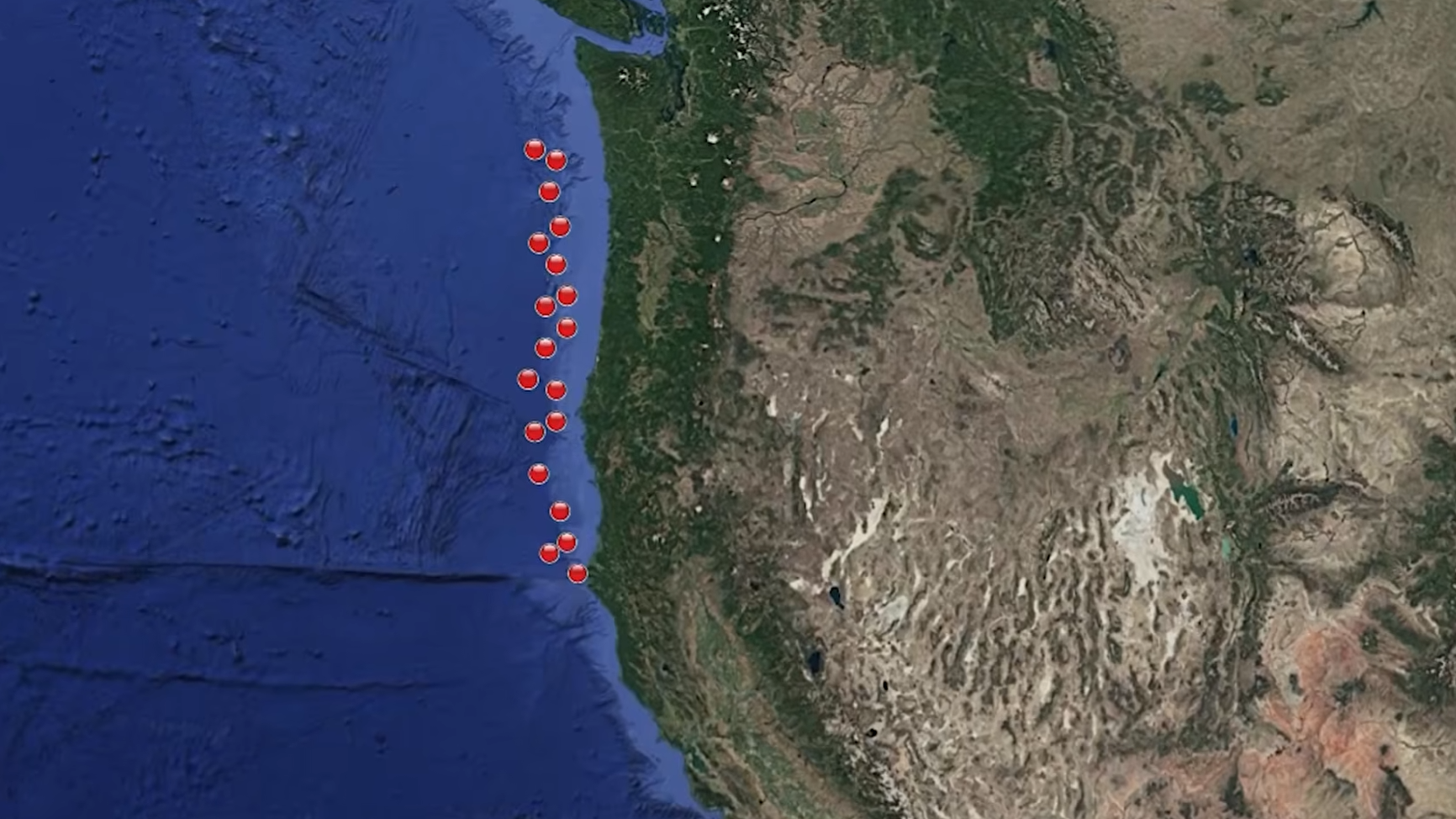 Scientists say a magnitude 9.1 earthquake could drop parts of the US ...