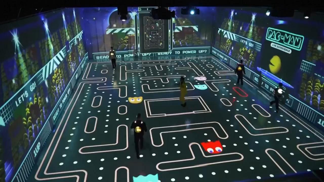 Juegos inmersivos de Pac-Man y carreras de karts forman parte de la ...