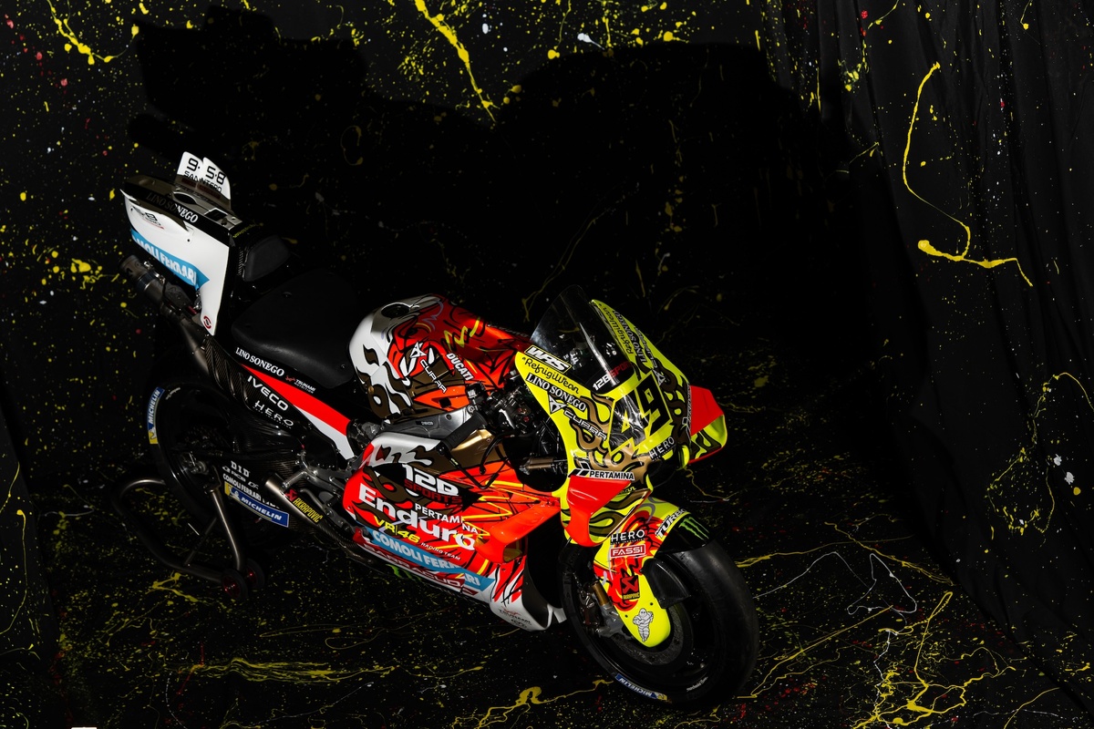 MotoGP | VR46 omaggia l'Indonesia con il Garuda sulla livrea delle sue ...