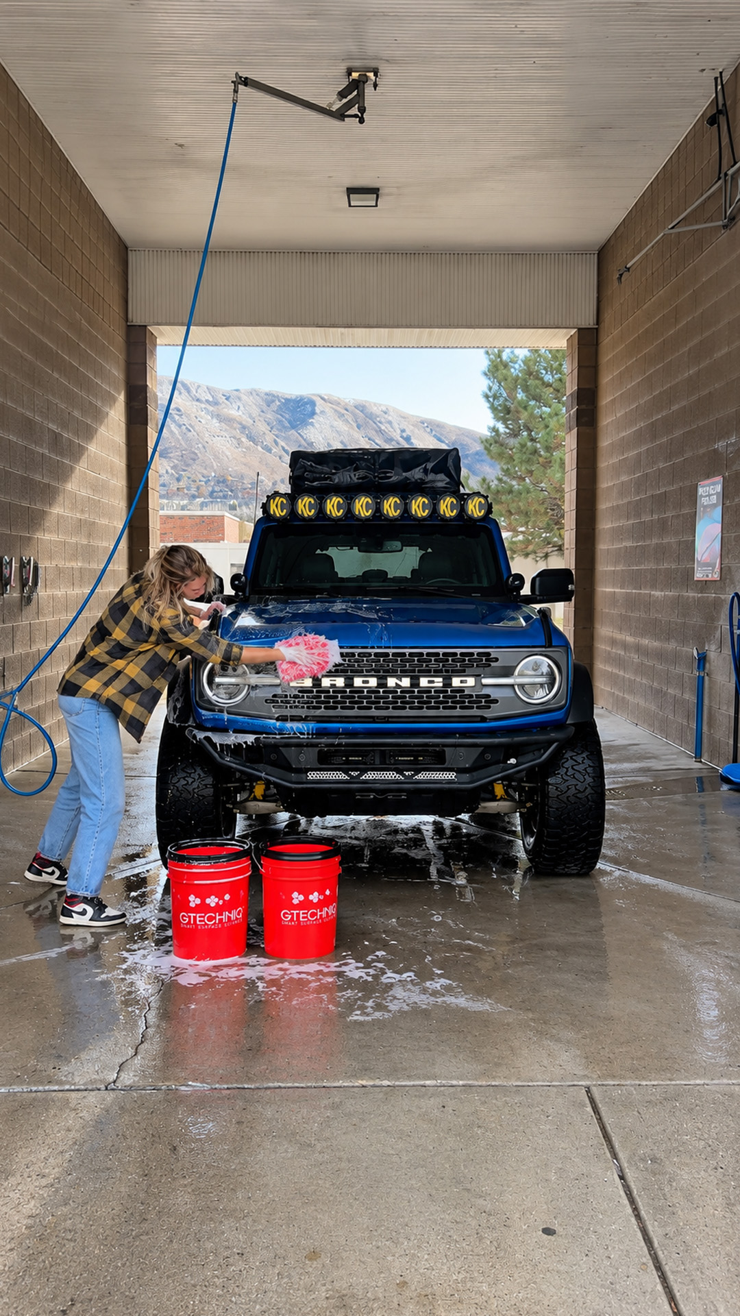 Weekly wash day looks different with a Ford Bronco