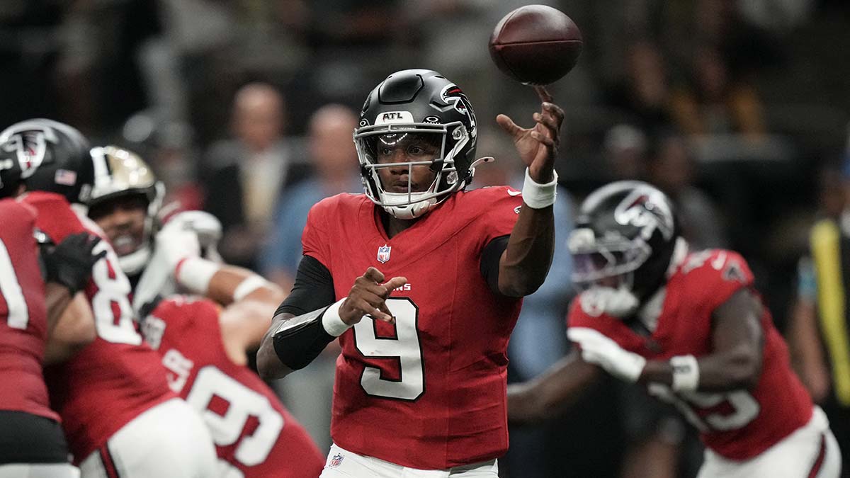 Falcons’ Michael Penix Jr. has the perfect reaction to win over Saints