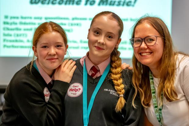 More than 260 families attended an open evening at Dorset school last week