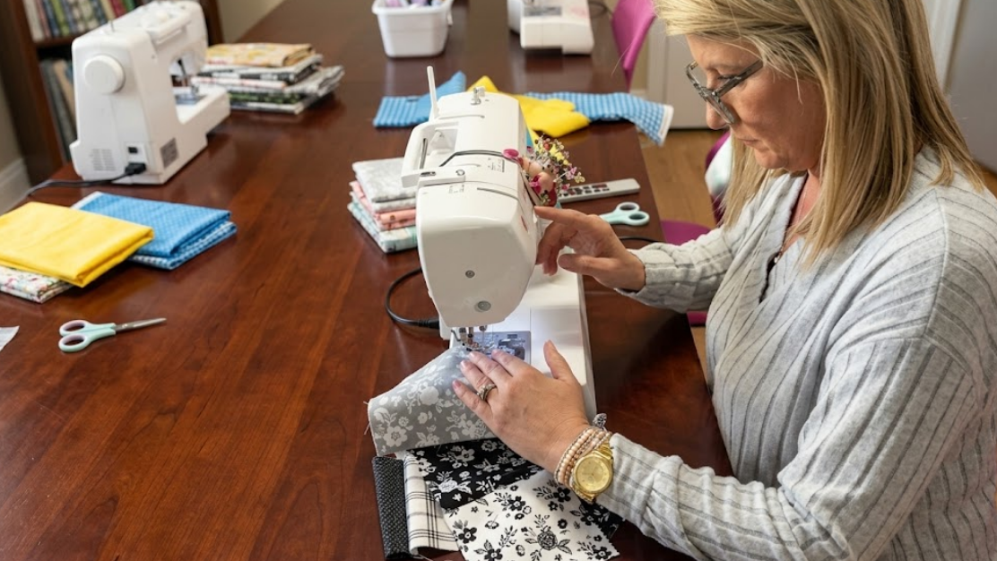 How to sew a simple patchwork square