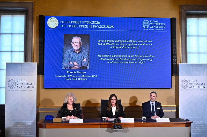 Francis Halzen wins 2026 Nobel Prize in Physics