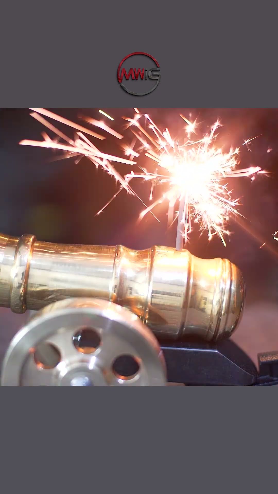 Mini brass cannon: full build, assembly, and epic firing test!