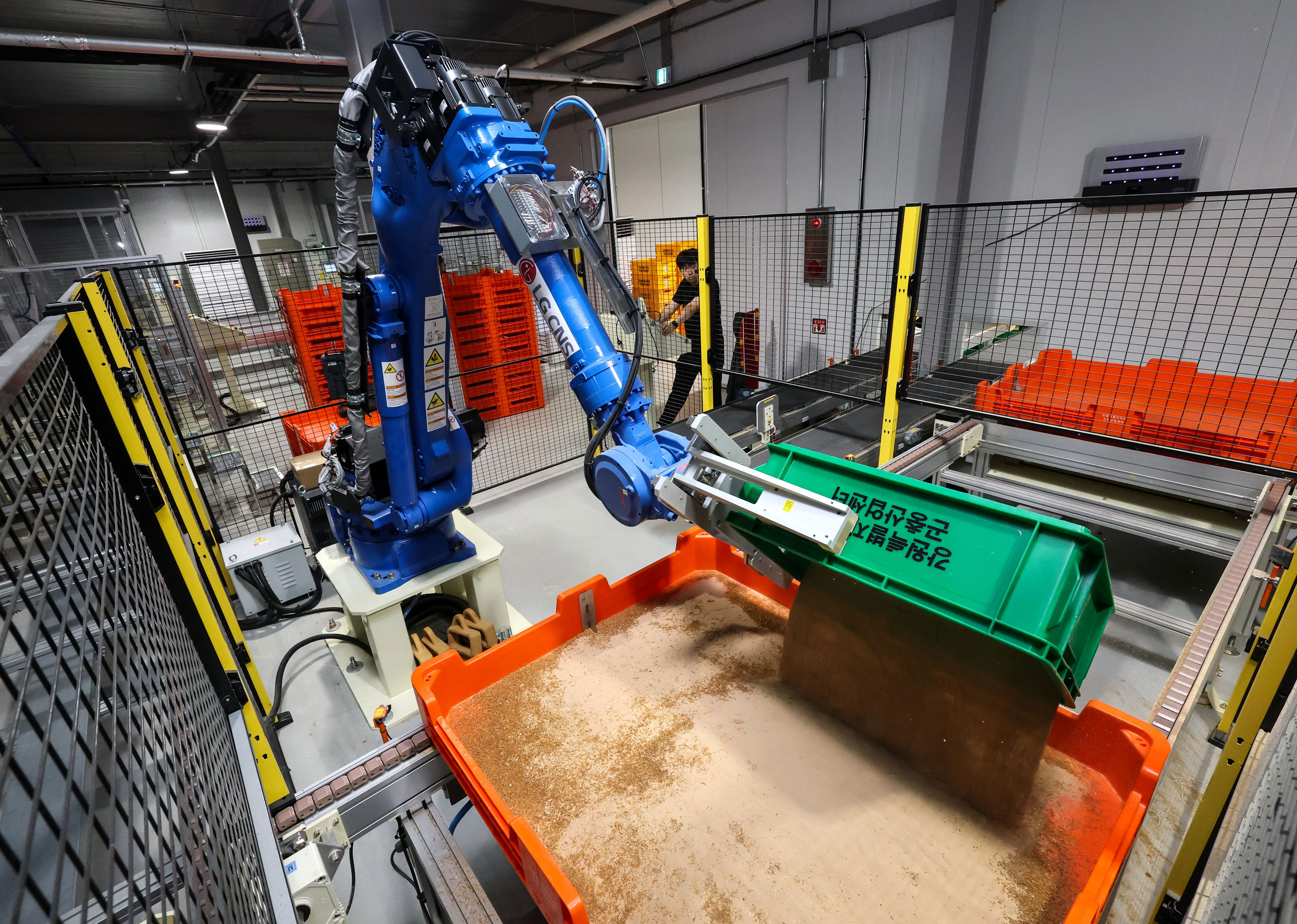 AI manages mealworm growth in millimeters at Gangwon farm