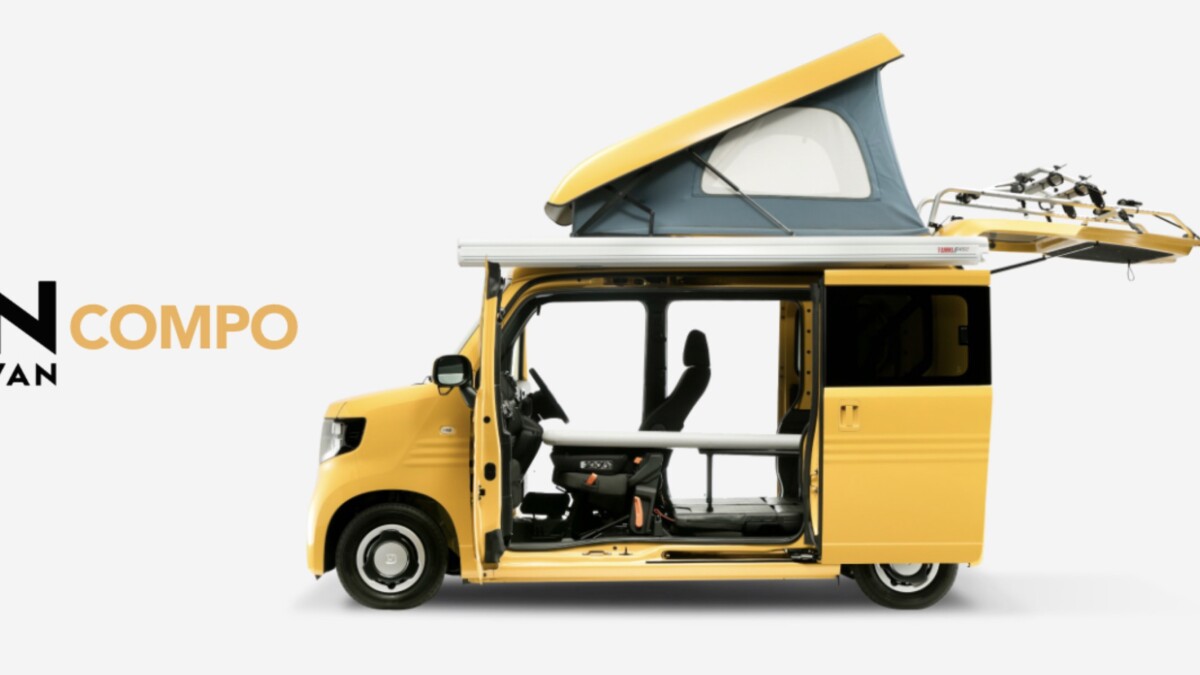 Auf Honda-Basis: Micro-Camper mit Mikrowelle, Doppelbett und ...