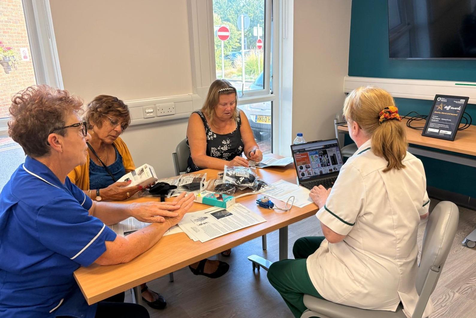 Bognor rehab class helps people with thumb osteoarthritis