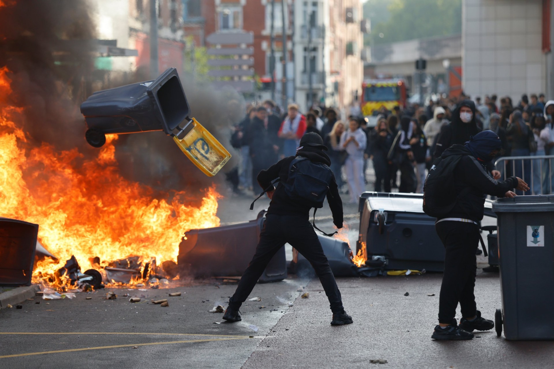 Boy, 15, has hand blown off by stun grenade during school protests in ...