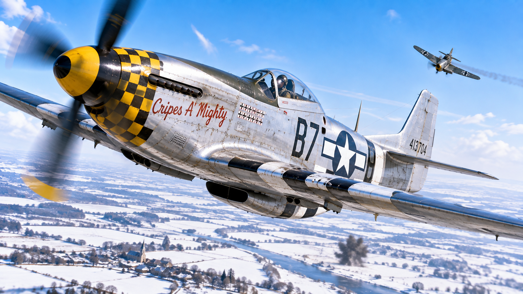 George Preddy - The P-51 ace killed by friendly fire