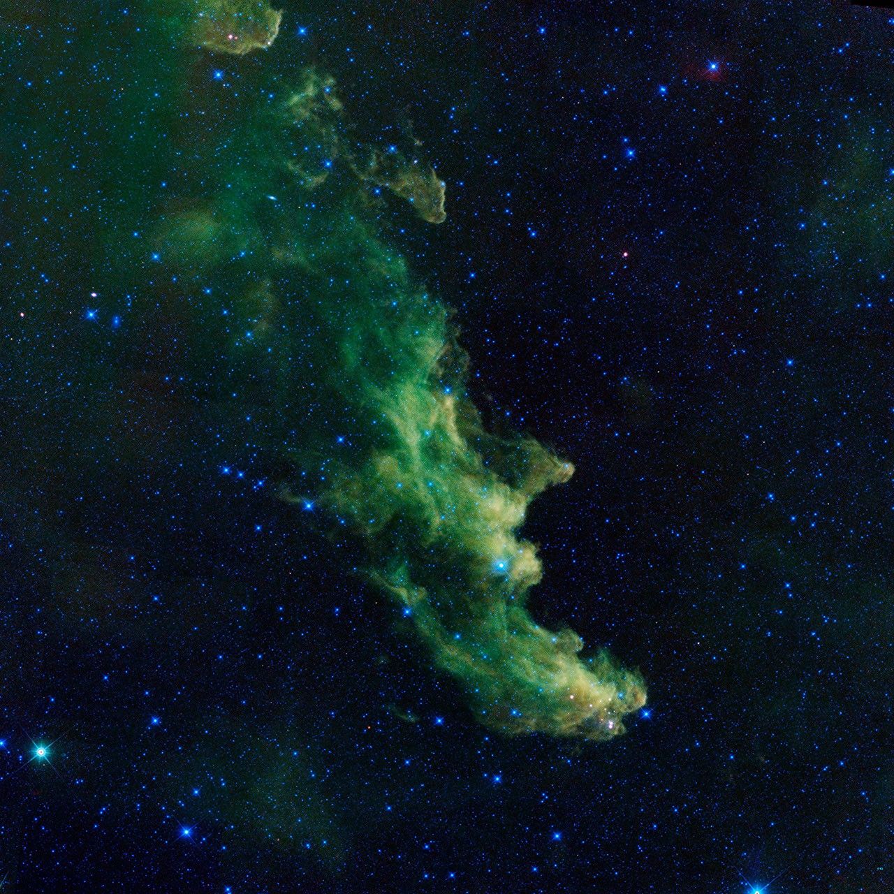 Spooky 'witch head' spotted lurking in deep space