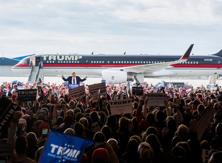Donald Trump’s shrinking rally crowds revealed by damning analysis