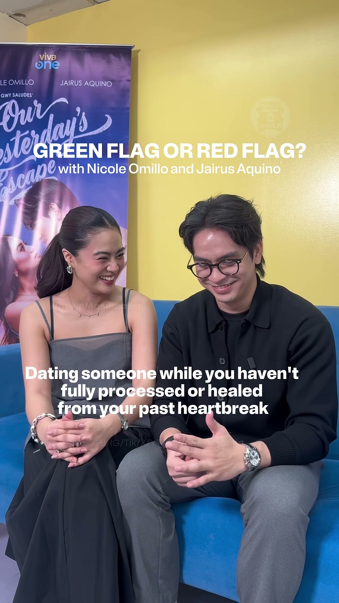 Nicole Omillo and Jairus Aquino weigh in on dating before healing from ...