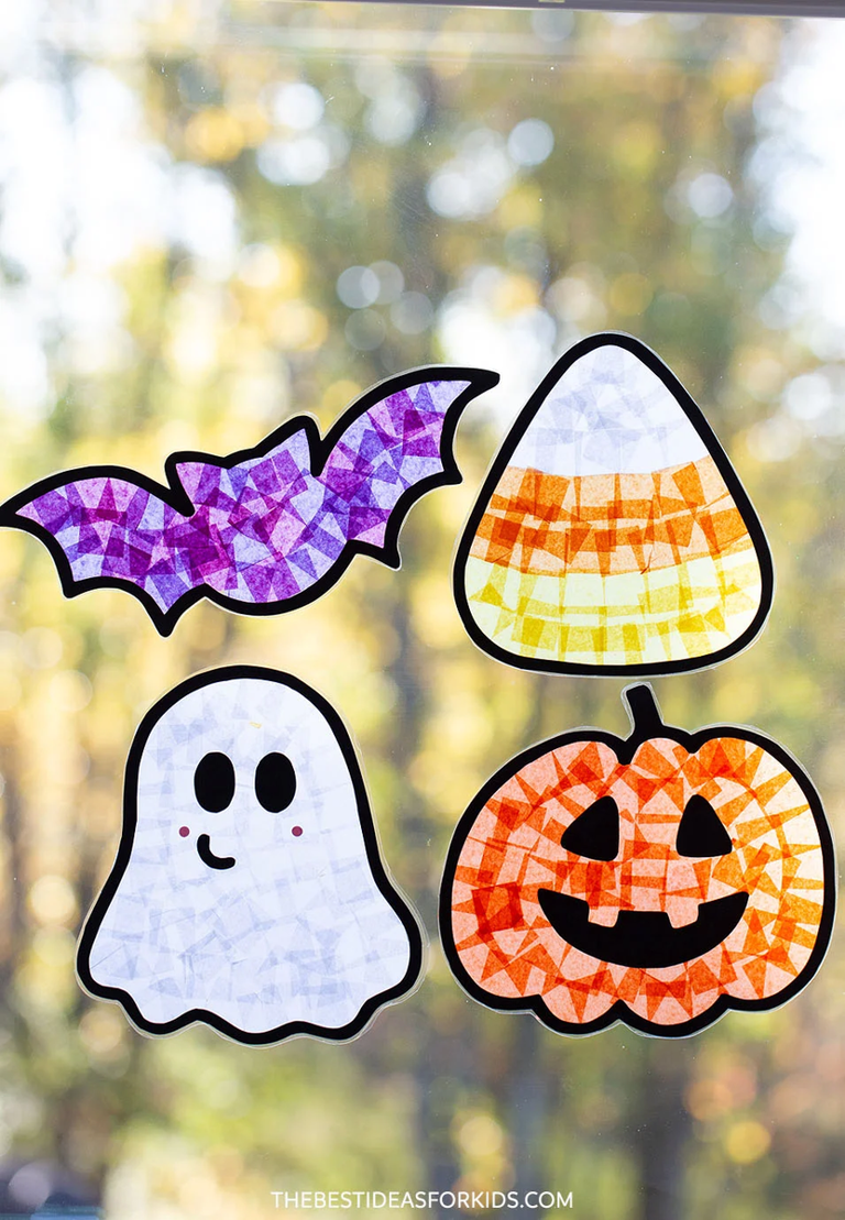 These easy crafts let kids make their own Halloween magic