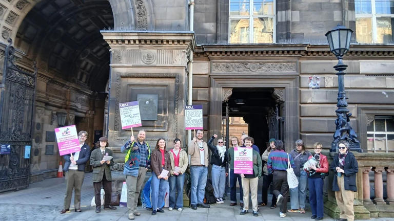 University of Edinburgh strike to continue despite Sir Peter Mathieson ...