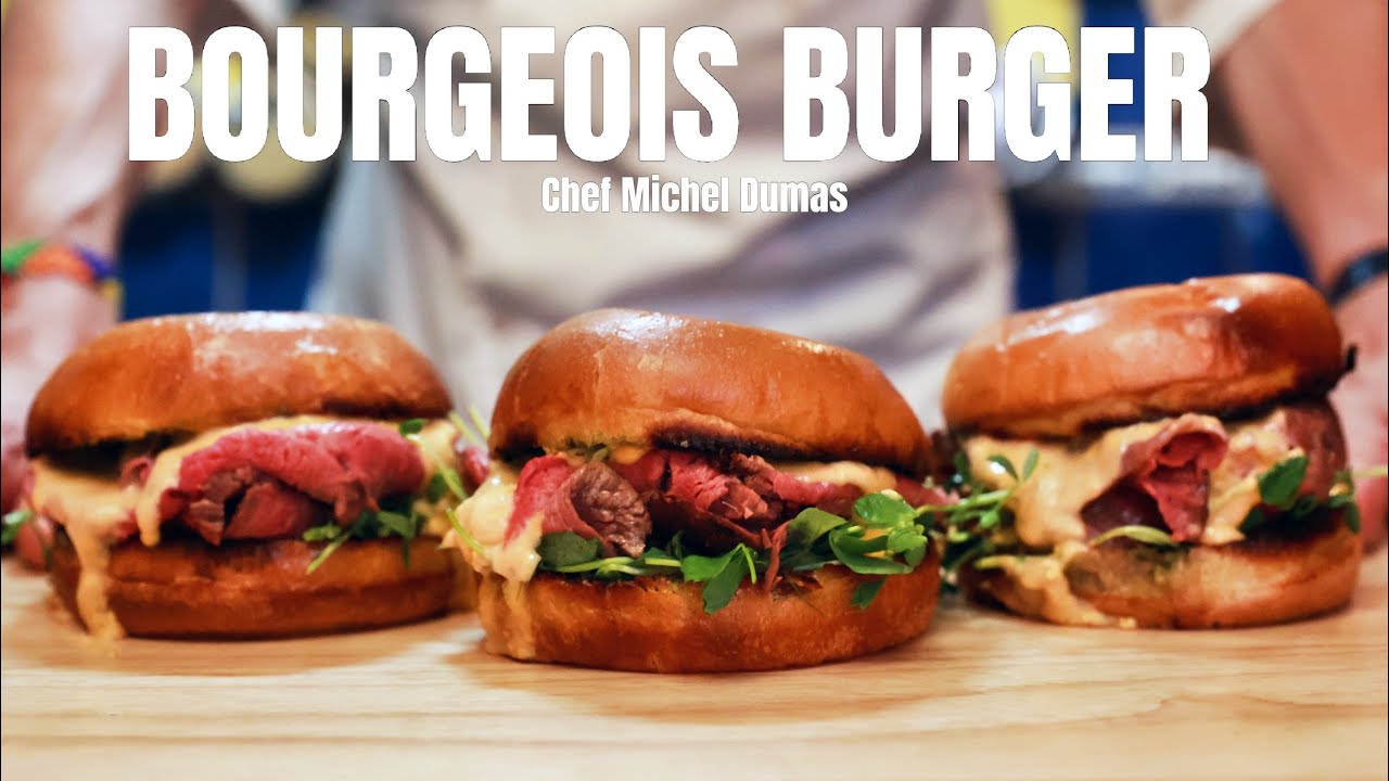 Recette du burger bourgeois | Filet mignon avec une sauce fromagère ...